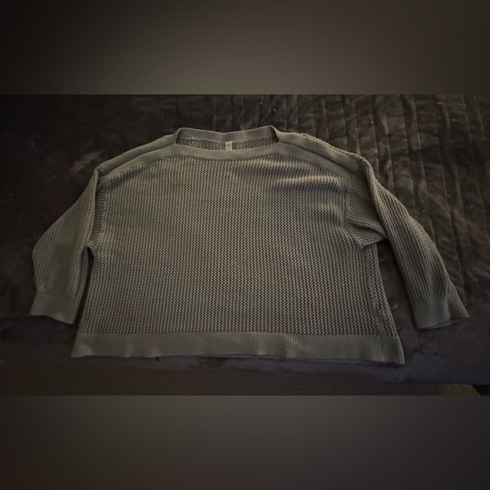 Old Navy Women's Textured Gray Sweater